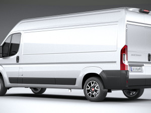 Fiat Ducato 2020 3D Model