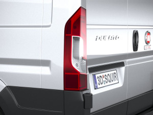 Fiat Ducato 2020 3D Model