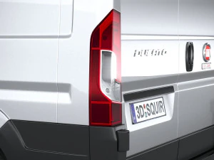 Fiat Ducato 2020 3D Model