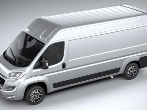 Fiat Ducato 2020 3D Model