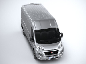 Fiat Ducato 2020 3D Model