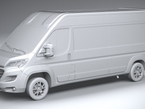 Fiat Ducato 2020 3D Model