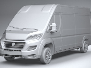 Fiat Ducato 2020 3D Model