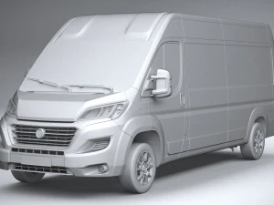 Fiat Ducato 2020 3D Model