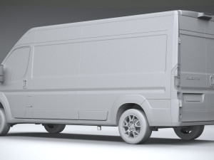 Fiat Ducato 2020 3D Model