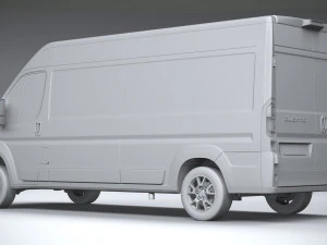 Fiat Ducato 2020 3D Model