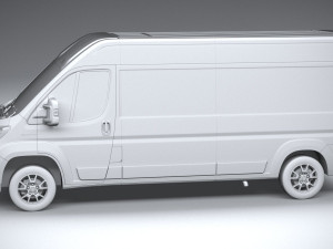 Fiat Ducato 2020 3D Model