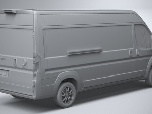 Fiat Ducato 2020 3D Model