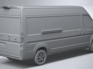 Fiat Ducato 2020 3D Model
