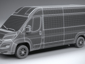 Fiat Ducato 2020 3D Model