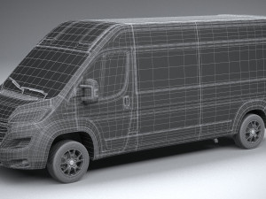 Fiat Ducato 2020 3D Model