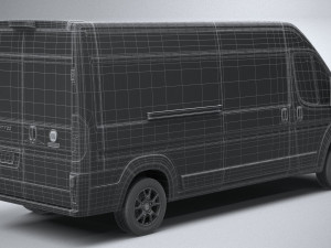 Fiat Ducato 2020 3D Model
