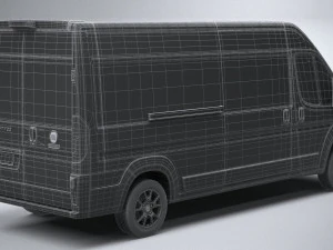 Fiat Ducato 2020 3D Model