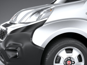 Fiat Fiorino 2017-2019 Modèle 3D
