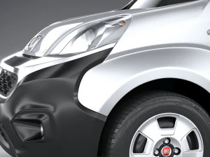 Fiat Fiorino 2017-2019 3D Model