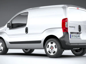 Fiat Fiorino 2017-2019 3D Model