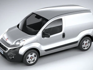 Fiat Fiorino 2017-2019 3D Model