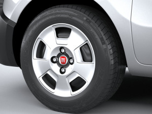 Fiat Fiorino 2017-2019 Modèle 3D