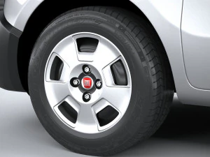 Fiat Fiorino 2017-2019 3D Model