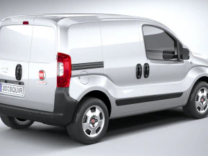 Fiat Fiorino 2017-2019 3D Model