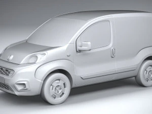 Fiat Fiorino 2017-2019 3D Model