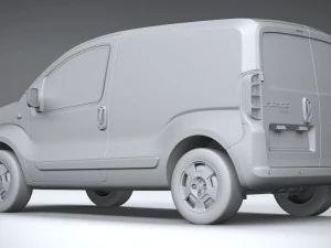 Fiat Fiorino 2017-2019 3D Model