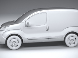 Fiat Fiorino 2017-2019 Modèle 3D