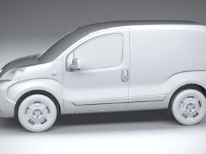 Fiat Fiorino 2017-2019 3D Model