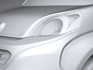 Fiat Fiorino 2017-2019 Modèle 3D