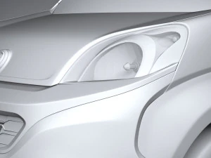 Fiat Fiorino 2017-2019 3D Model