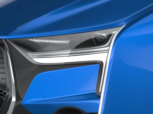 Generic Van Heavy 2020 3D Model