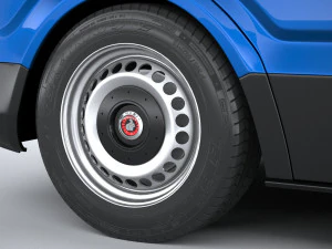 Generic Van Heavy 2020 3D Model