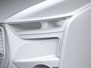 Generic Van Heavy 2020 3D Model