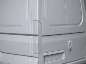 Generic Van Heavy 2020 3D Model