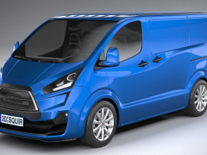 Generic Van Medium 2020 Modello 3D