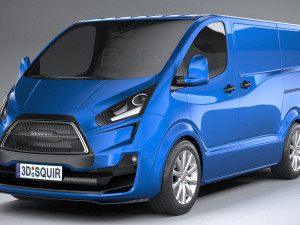 Generic Van Medium 2020 Modello 3D