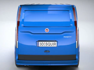 Generic Van Medium 2020 3D Model
