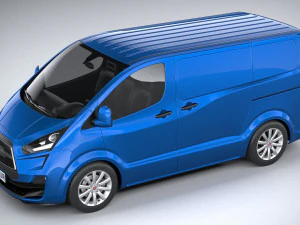 Generic Van Medium 2020 3D Model