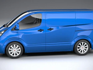Generic Van Medium 2020 3D Model