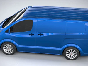 Generic Van Medium 2020 3D Model