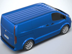Generic Van Medium 2020 3D Model