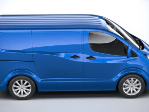 Generic Van Medium 2020 3D Model