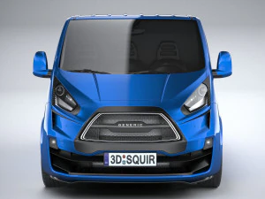 Generic Van Medium 2020 3D Model
