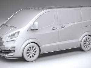 Generic Van Medium 2020 Modello 3D