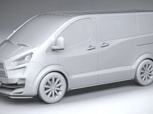 Generic Van Medium 2020 3D Model