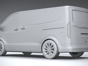 Generic Van Medium 2020 Modello 3D