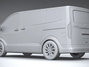 Generic Van Medium 2020 3D Model