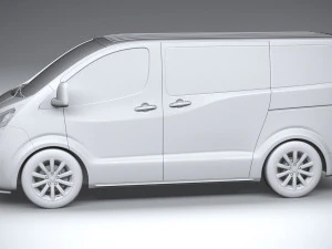 Generic Van Medium 2020 3D Model