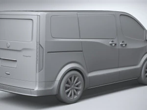 Generic Van Medium 2020 3D Model