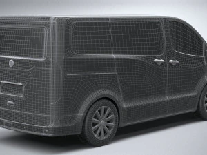 Generic Van Medium 2020 3D Model